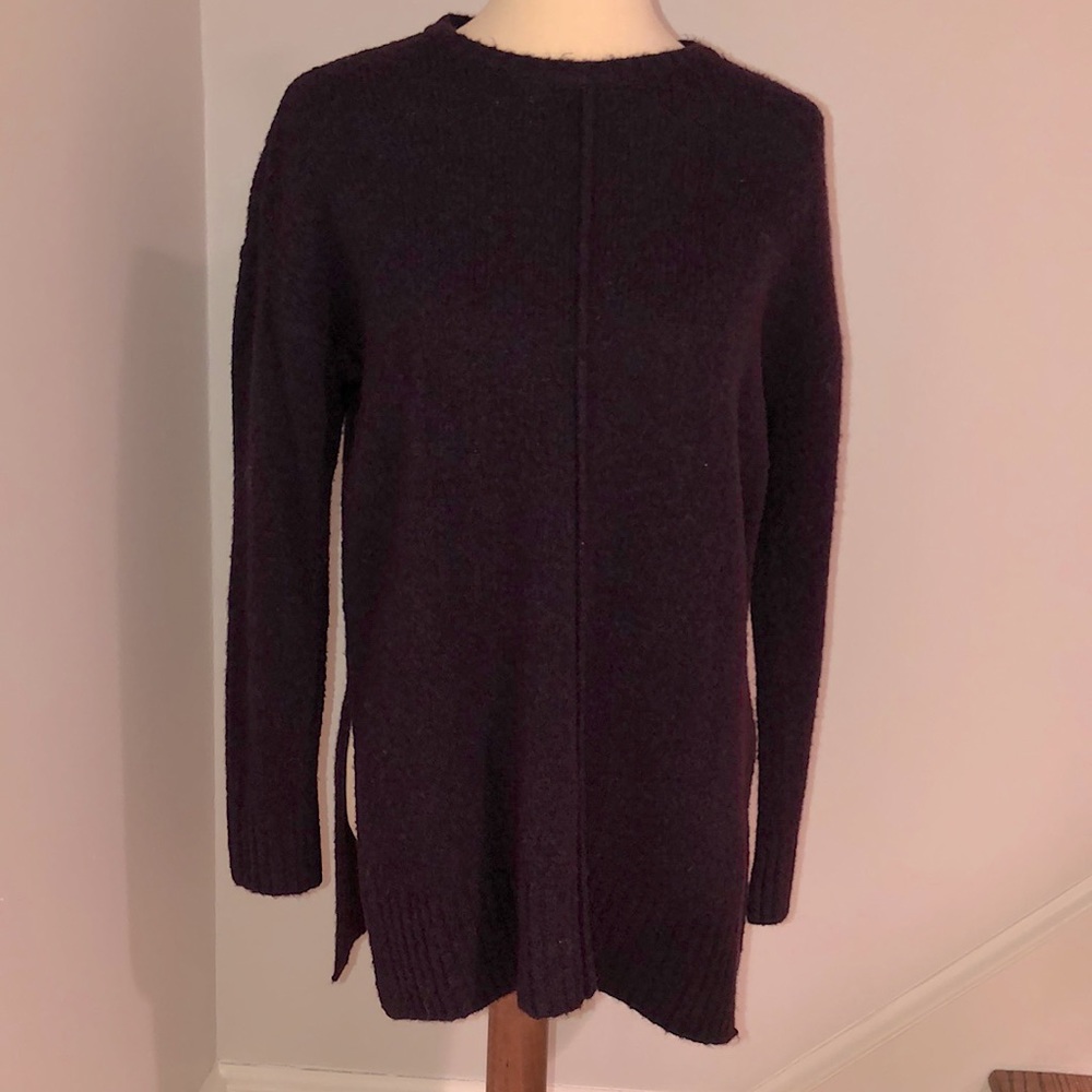 LOFT Burgundy Sweater Size M